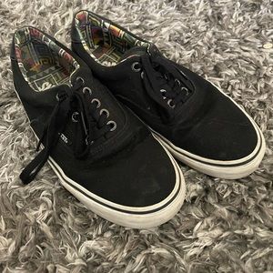 Used black Vans without original box size 10